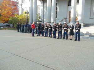 Formation at the statehouse