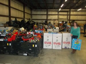 Toys for Tots Warehouse