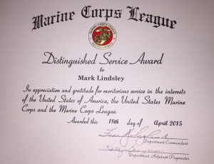 Mark Lindsley Distinguished Service Award