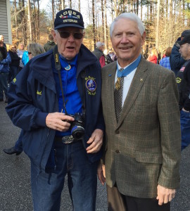Bud Darling and Medal of Honor Recipient Leo Thorsness