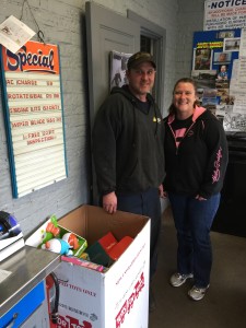 Jeff and Dieanna from Village Street Garage supported our detachment as toy drop off point. http://villagestreetgarage.com