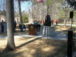 Raider Monument Dedication